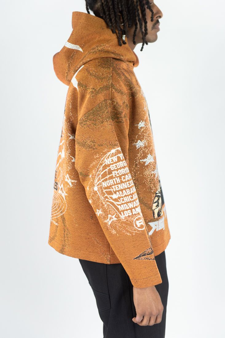 Celestial Head Graphic Hoodie