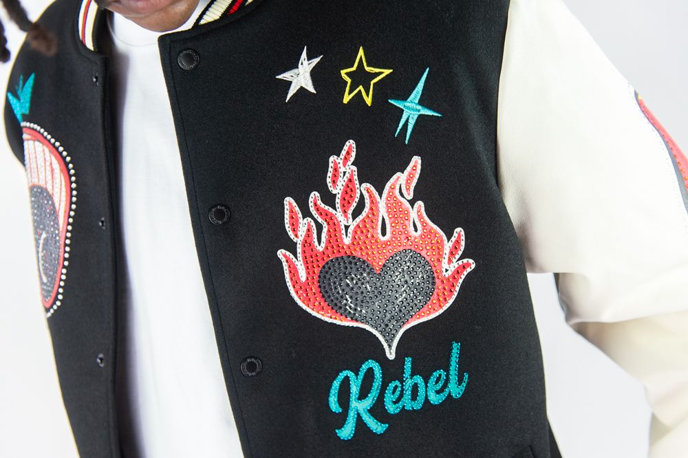 Rebel Heart Varsity Jacket