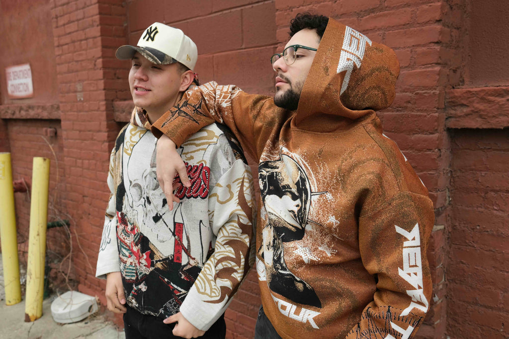 Celestial Head Graphic Hoodie