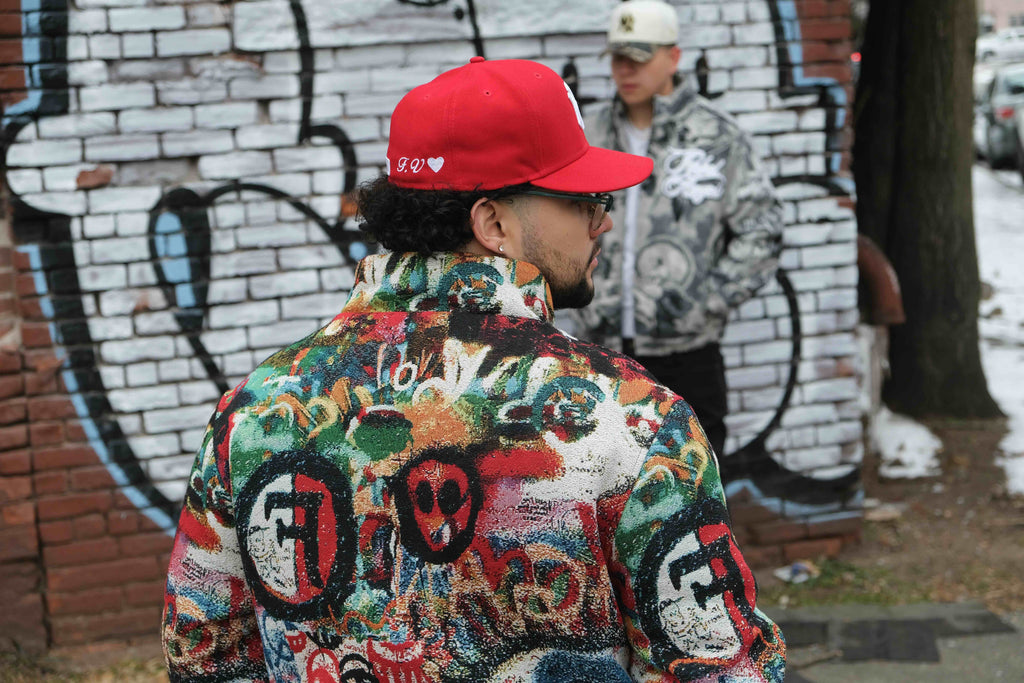 Abstract Graffiti Tapestry Jacket